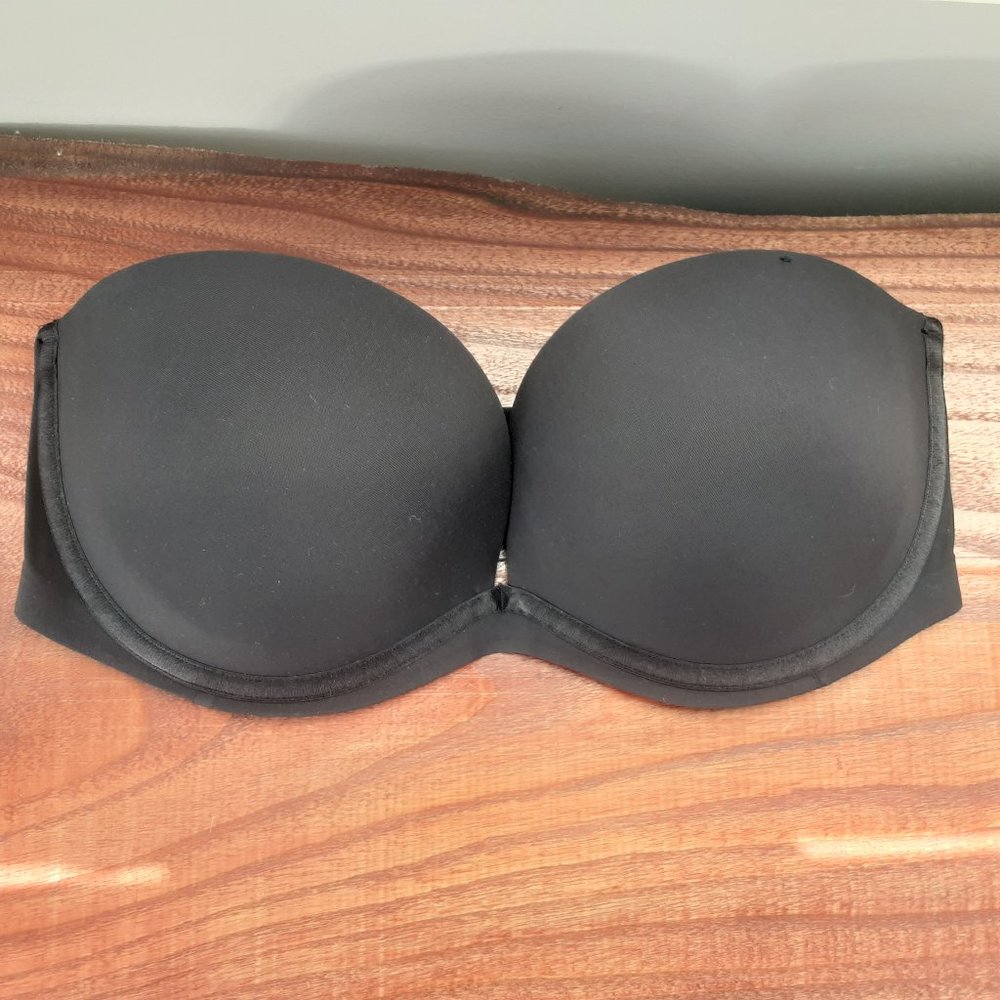 La Senza Black Strapless Underwire Bra | 34D